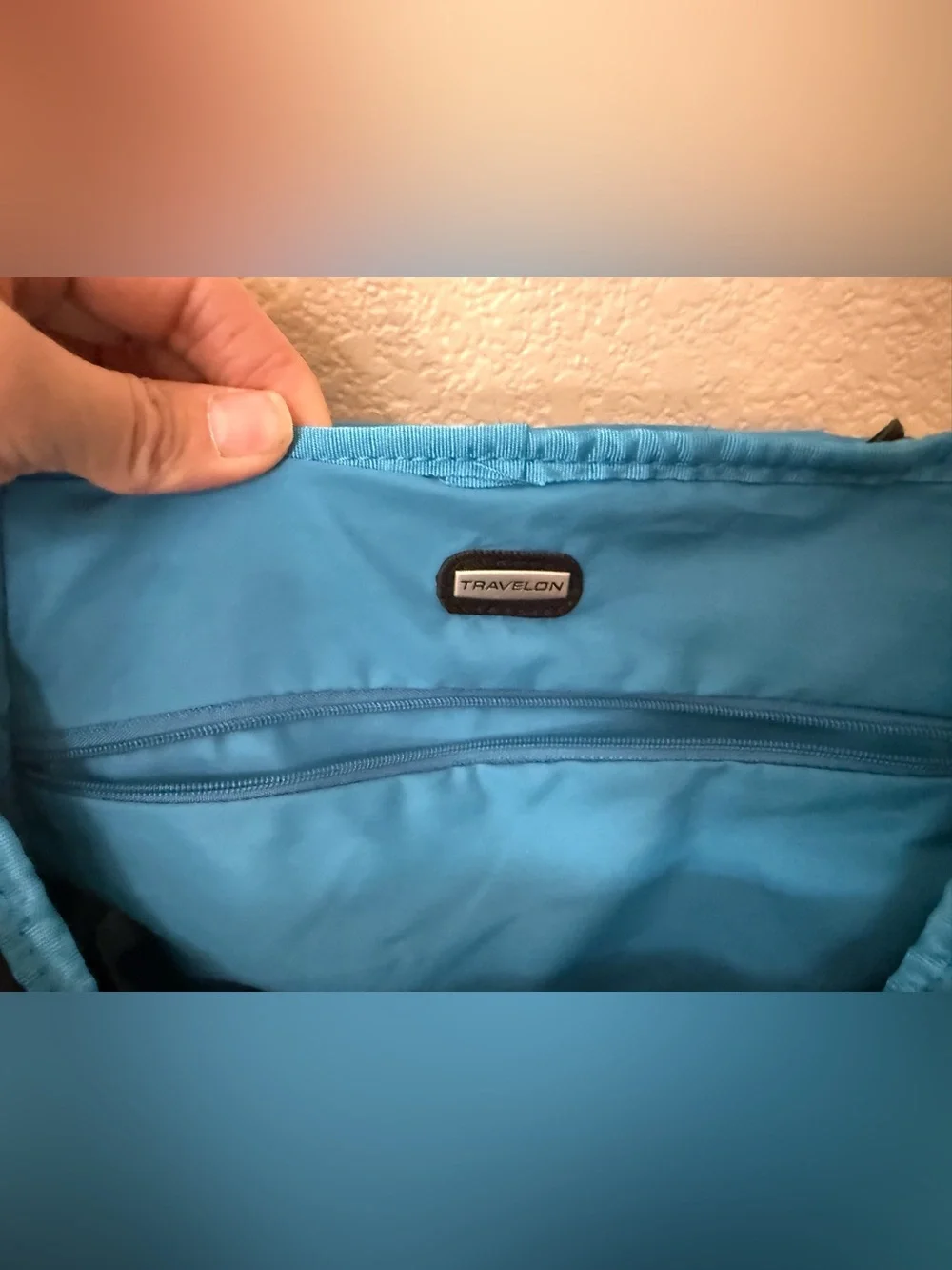 Travelon Anti-Theft Convertible Backpack Black Travel Purse RFID Organizer